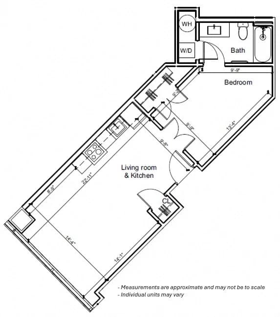 7 West 7th Apartments - Apartment - 57