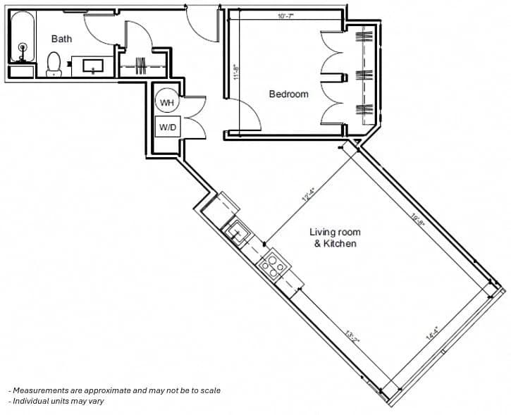 Cincinnati apartments for rent - image - 1BR 1C