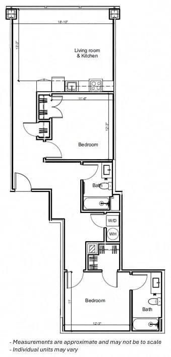 Cincinnati apartments for rent - image - 2BR 2E