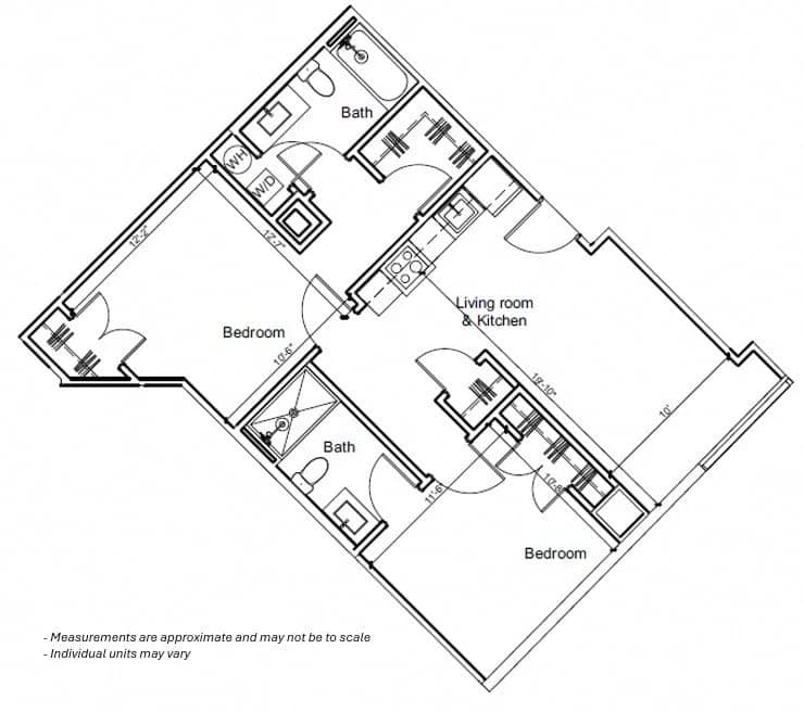 Cincinnati apartments for rent - image - 2BR 2J