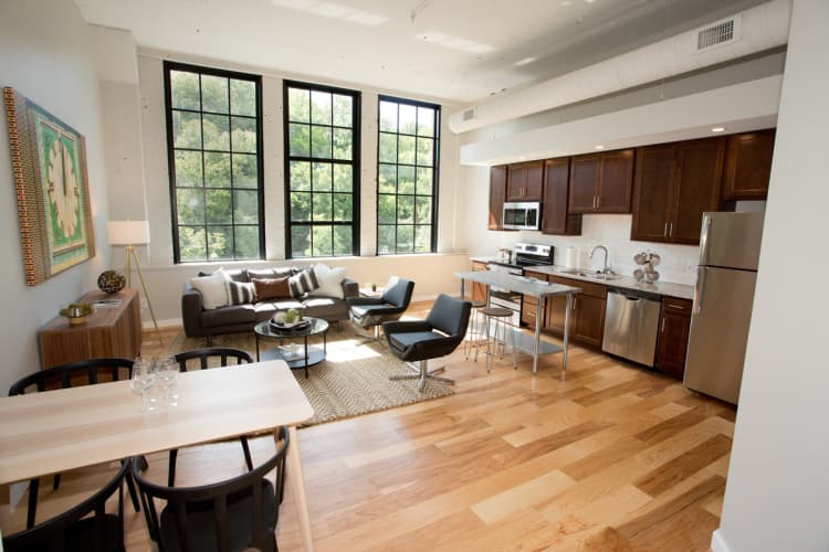 Cincinnati apartments for rent - image - The Baldwin One Bedroom Model Unit