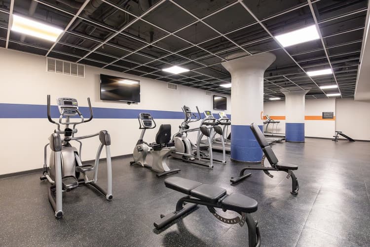 Cincinnati apartments for rent - image - Sleek Fitness Facility