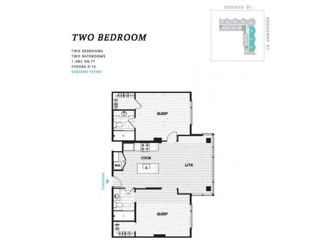 Seven at Broadway - Apartment - 34