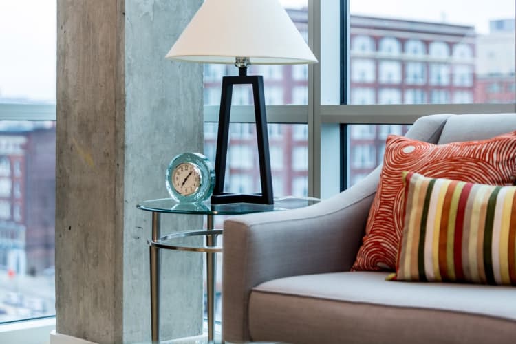 Cincinnati apartments for rent - image - Seven at Broadway living room views