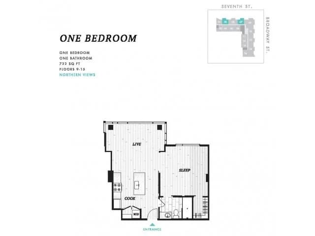 Cincinnati apartments for rent - image - One Bedroom