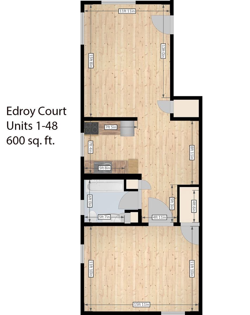2711 Edroy Court - Apartment - 103