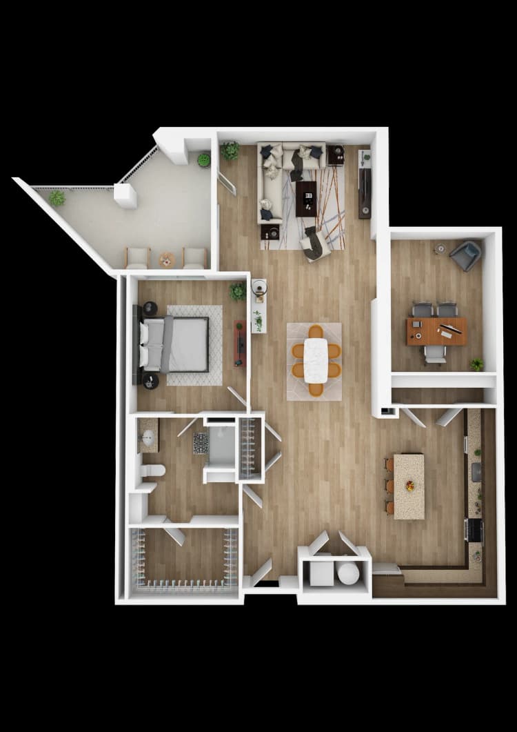 Cincinnati apartments for rent - image - Naples (with Flex Space)