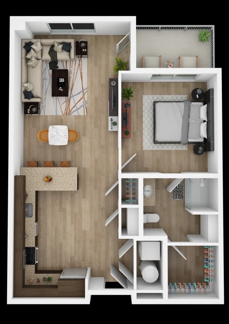 Cincinnati apartments for rent - image - portofino 1b6.webp