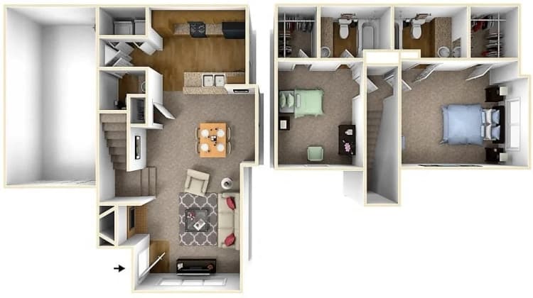 Cincinnati apartments for rent - image - The Orchid