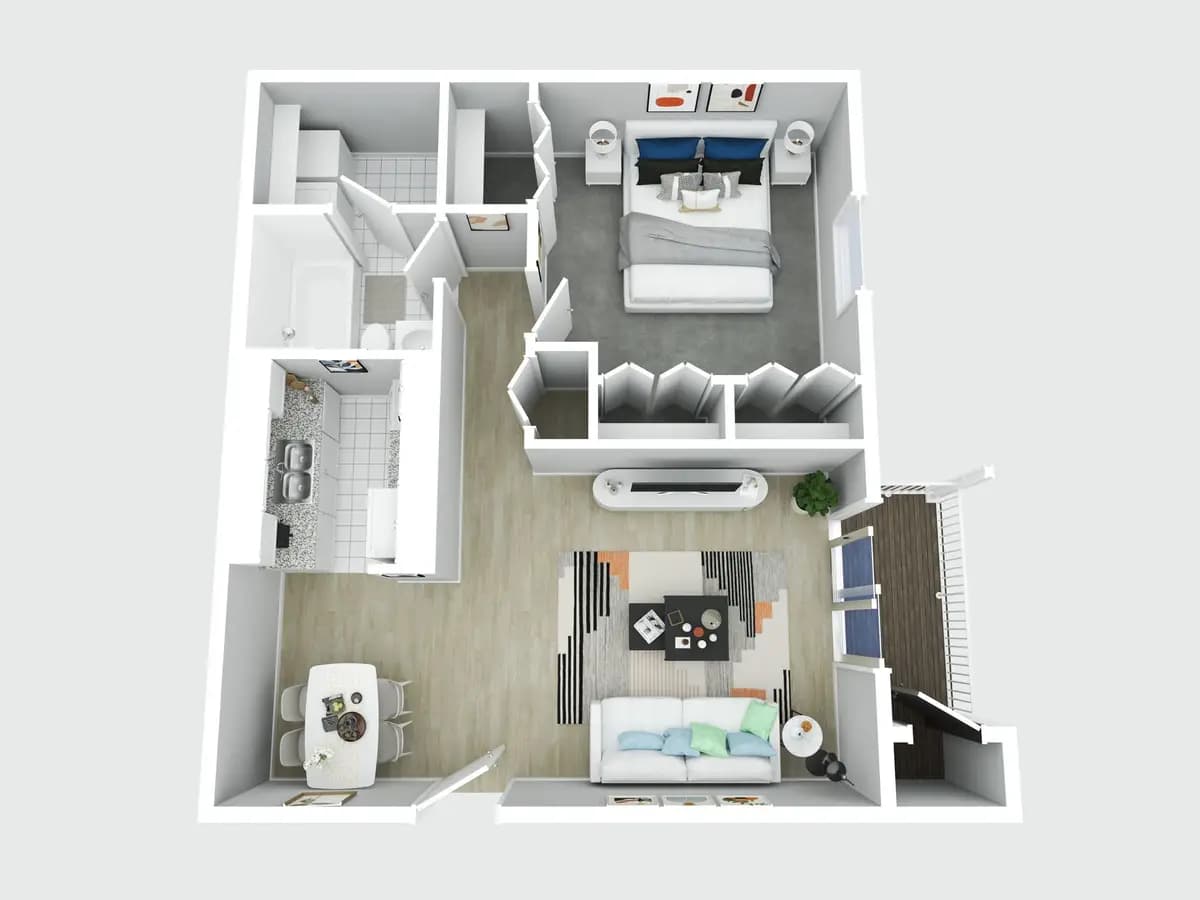 Woodside Apartments - First Floor - Apartment - 8