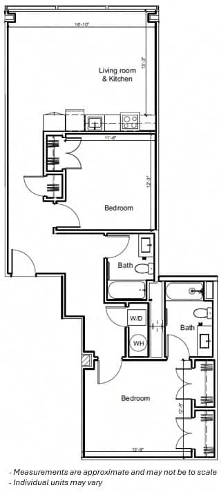 Cincinnati apartments for rent - image - 2BR 2E