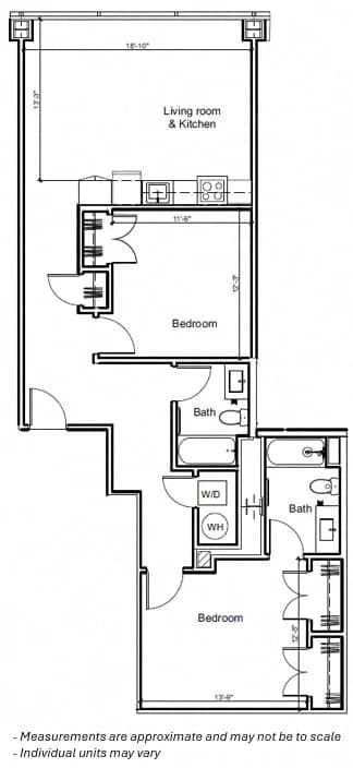 Cincinnati apartments for rent - image - 2BR 2E
