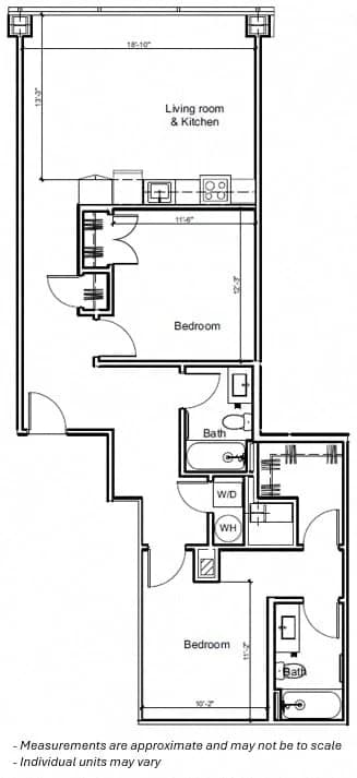 Cincinnati apartments for rent - image - 2BR 2E