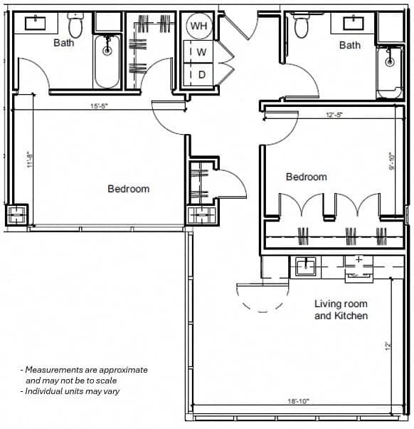 Cincinnati apartments for rent - image - 2BR 2I
