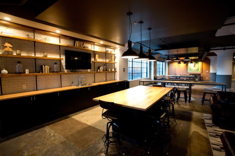 Cincinnati apartments for rent - image - Downstairs Lounge Space