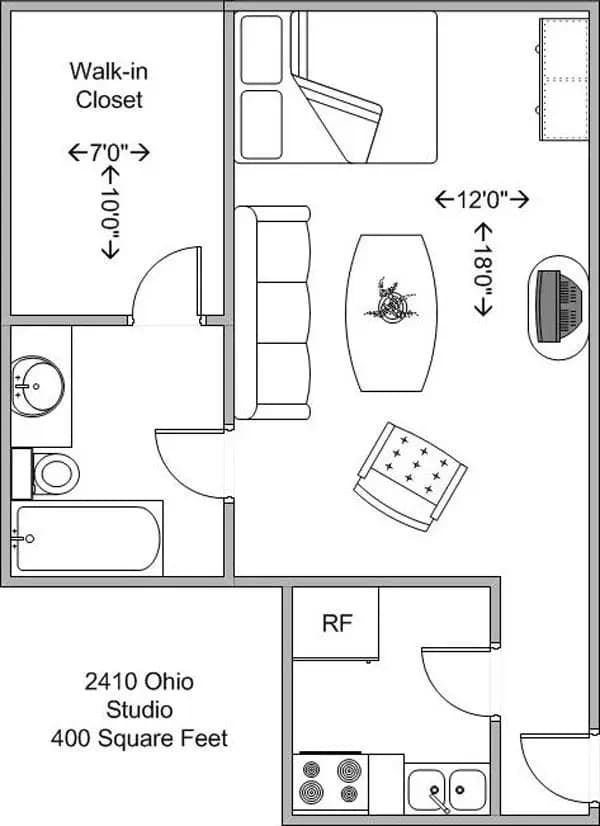 Cincinnati apartments for rent - Property image - 2410 Ohio Avenue - 3