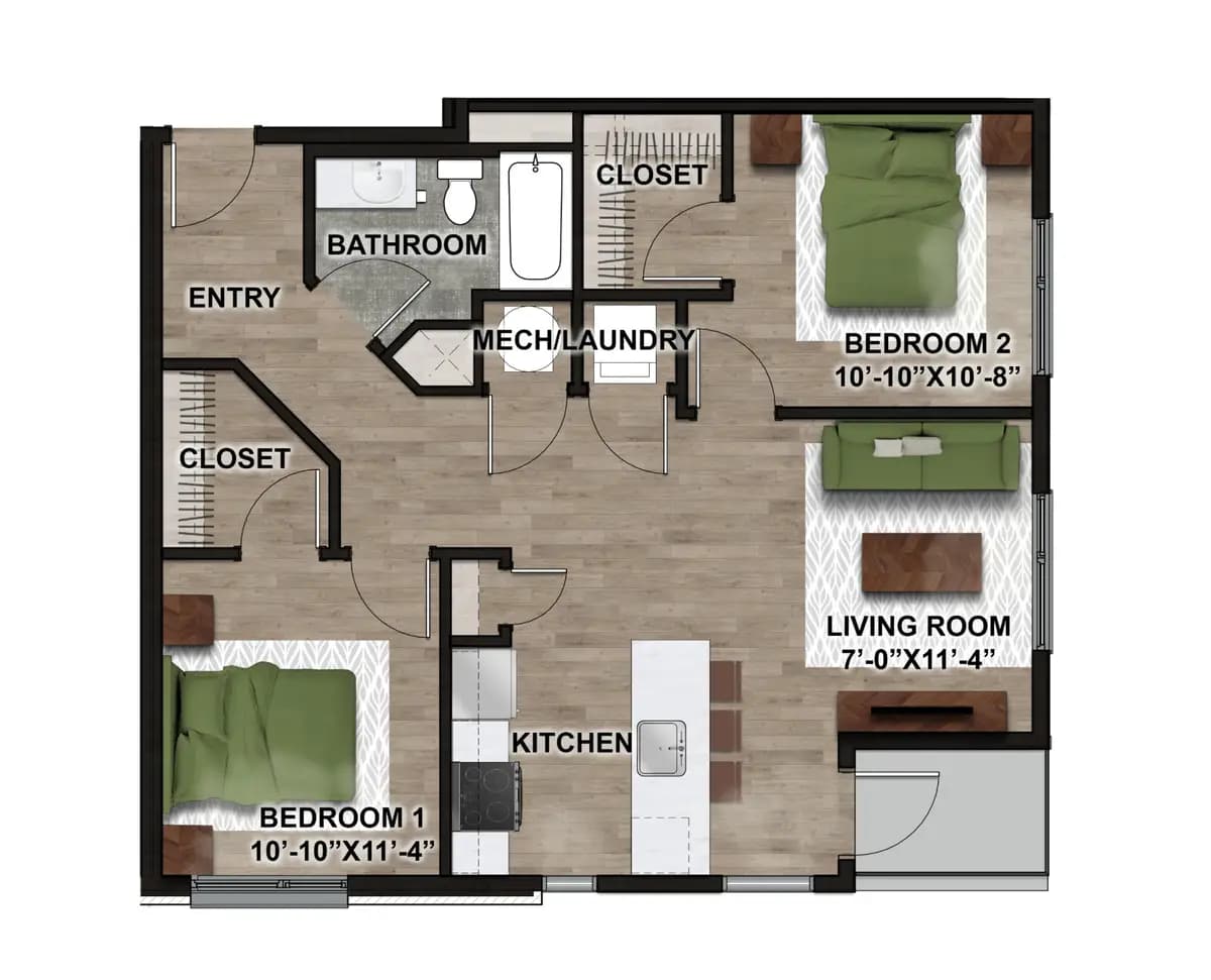 Cincinnati apartments for rent - Property image - 2602 Short Vine Street - 2