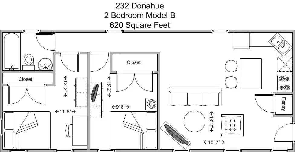 Cincinnati apartments for rent - Property image - 232 Donahue Street - 2