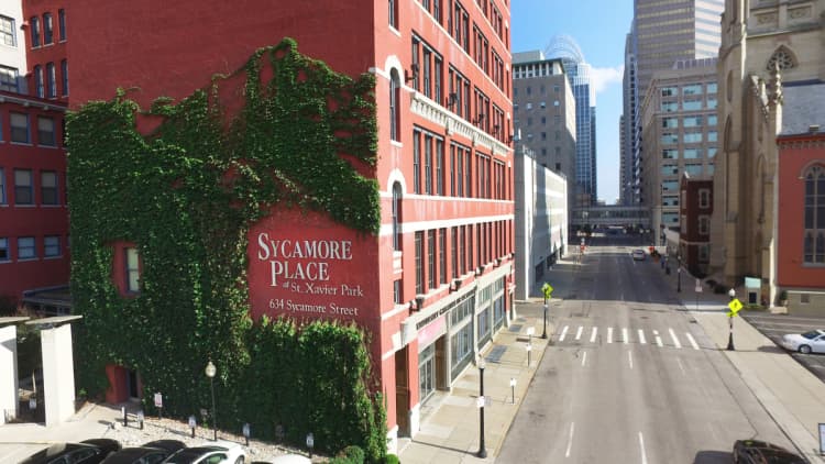 Cincinnati apartments for rent - image - Sycamore Place Lofts in downtown Cincinnati