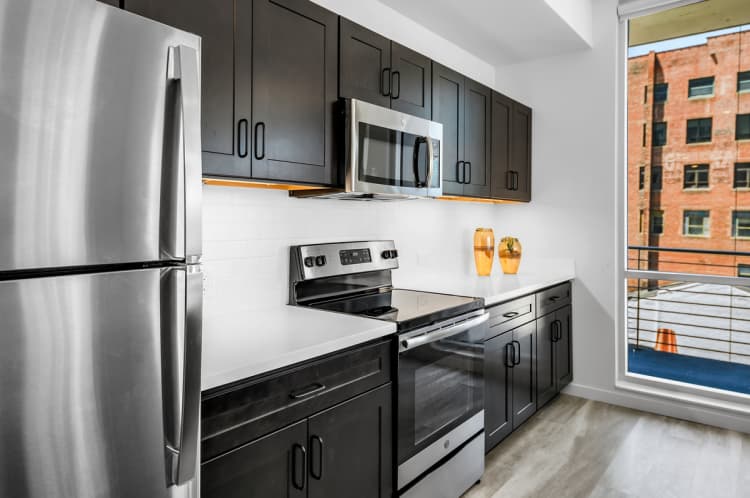 Cincinnati apartments for rent - image - kitchen appliances at The Blonde