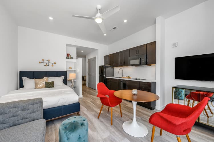 Cincinnati apartments for rent - image - studio layout at The Blonde
