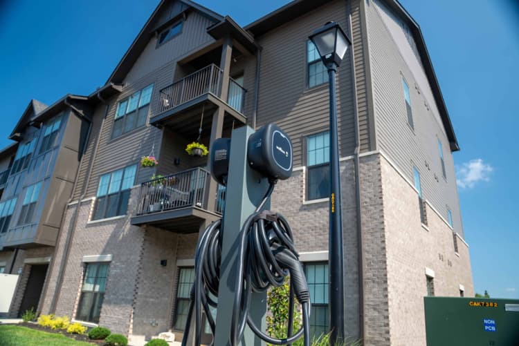 Cincinnati apartments for rent - image - EV Charging Station at Vicinity