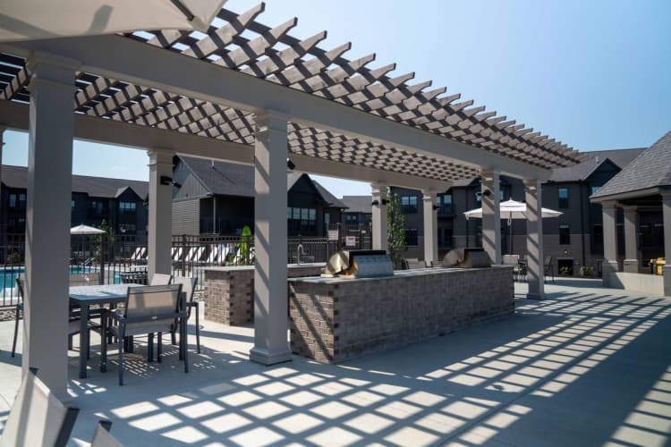 Cincinnati apartments for rent - image - Grilling Pavilion at Vicinity Apartments