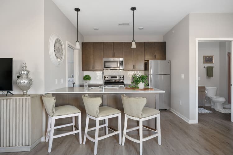 Cincinnati apartments for rent - image - Kitchen/Bar V2 Layout