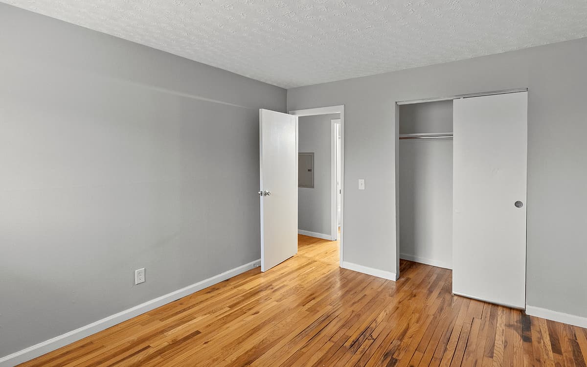 Cincinnati apartments for rent - image - Step into your future bedroom, a blank canvas ready for your personal touch.