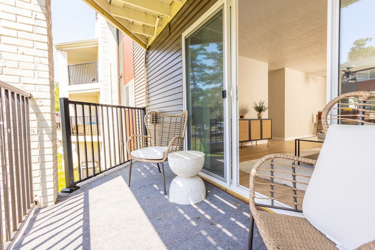 Cincinnati apartments for rent - image - Spacious Balcony