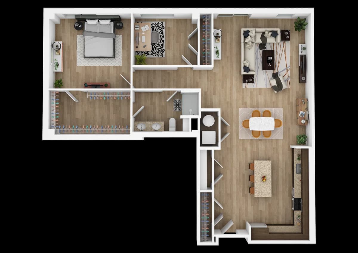 Cincinnati apartments for rent - image - Amalfi (with Flex Space)