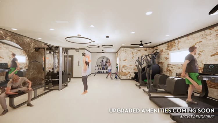 Cincinnati apartments for rent - image - Renovated Fitness Center Rendering
