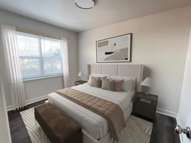 Cincinnati apartments for rent - image - The Seymour Apartments - Bedroom 2.webp