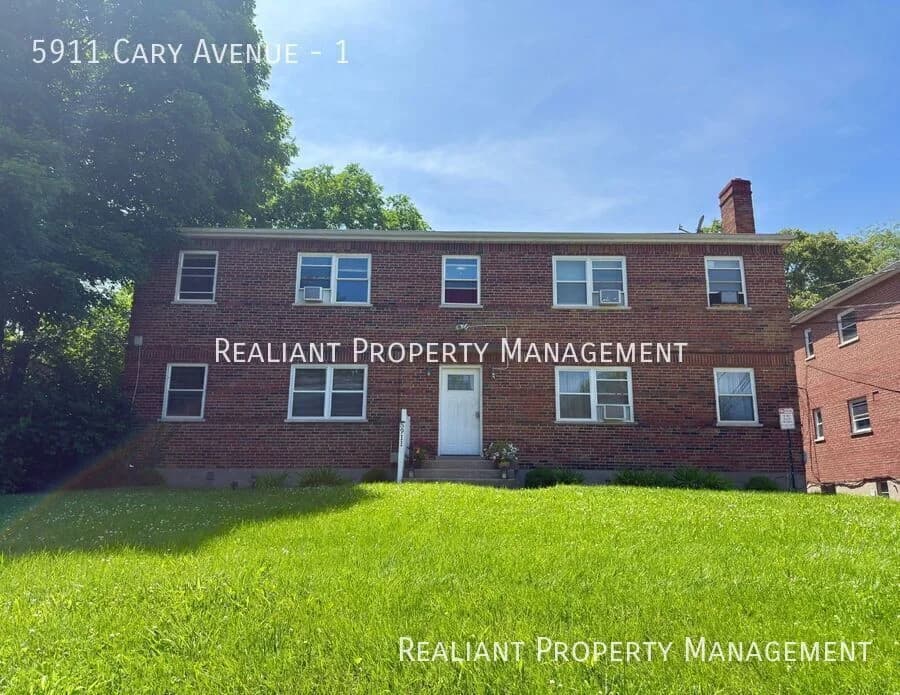 Cincinnati apartments for rent - Property image - 5911 Cary Avenue - 1