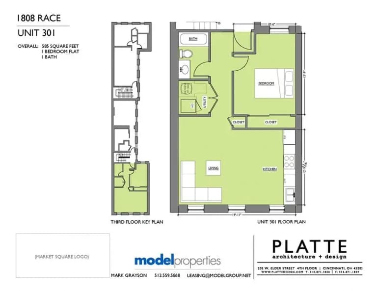 undefined apartments for rent - image - 1808 RACE-Unit 301(1).webp