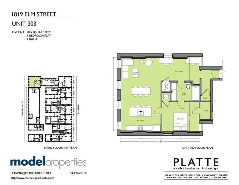 undefined apartments for rent - image - 1819 ELM - RES UNIT 303(1).webp - 3