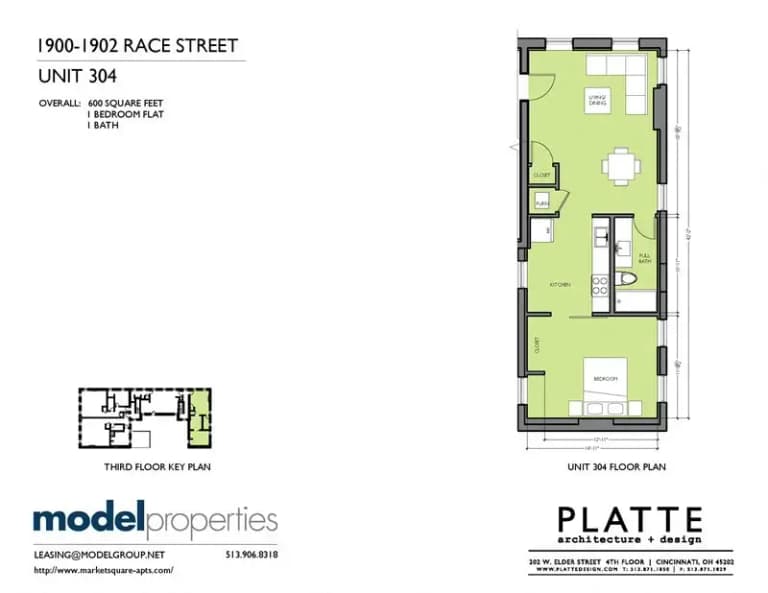 undefined apartments for rent - image - 1900-1902 RACE - RES UNIT 304 (1).webp