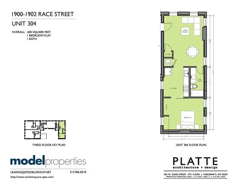 undefined apartments for rent - image - 1900-1902 RACE - RES UNIT 304.webp - 0