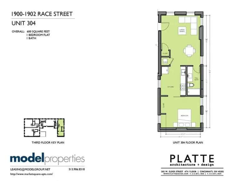 undefined apartments for rent - image - 1900-1902 RACE - RES UNIT 304.webp