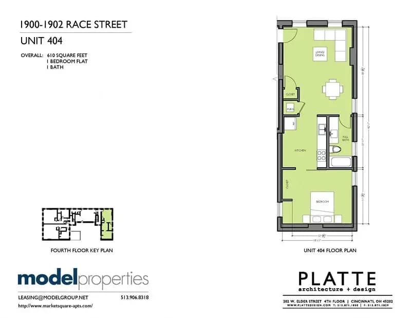 undefined apartments for rent - image - 1900-1902 RACE - RES UNIT 404.webp - 1