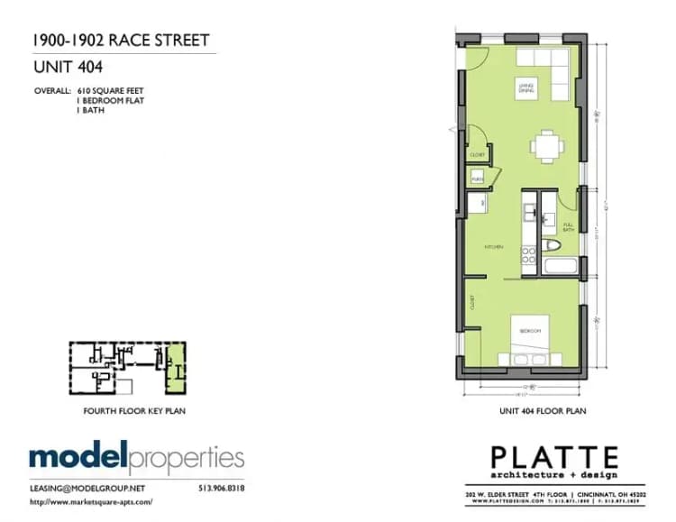 undefined apartments for rent - image - 1900-1902 RACE - RES UNIT 404.webp