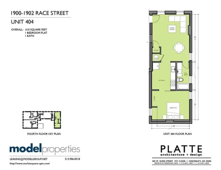 undefined apartments for rent - image - 1900-1902 RACE - RES UNIT 404.webp