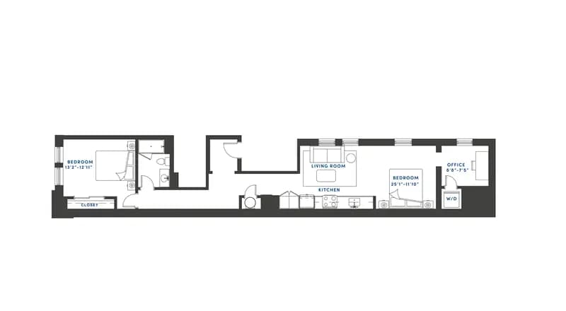 undefined apartments for rent - image - 1804 vine Unit 203(1).webp - 3