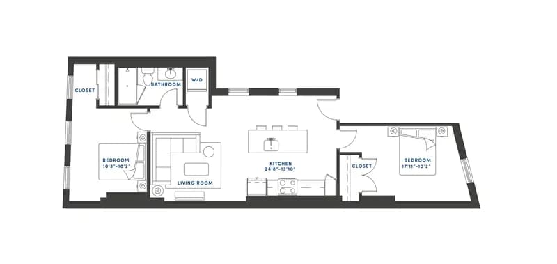 undefined apartments for rent - image - 1810 vine Unit 301.webp - 2