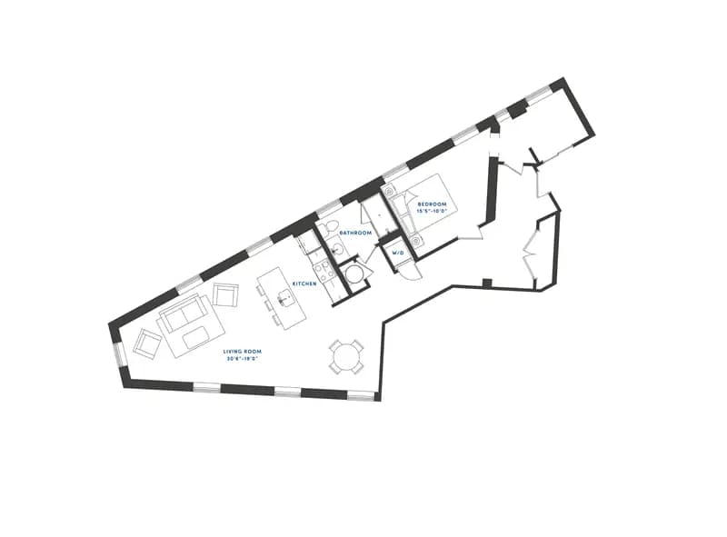 undefined apartments for rent - image - 1822 vine Unit 301(1).webp - 3