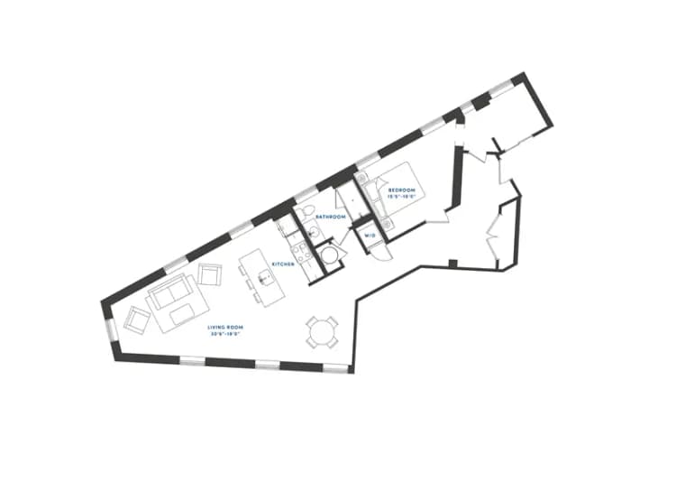 undefined apartments for rent - image - 1822 vine Unit 301(1).webp