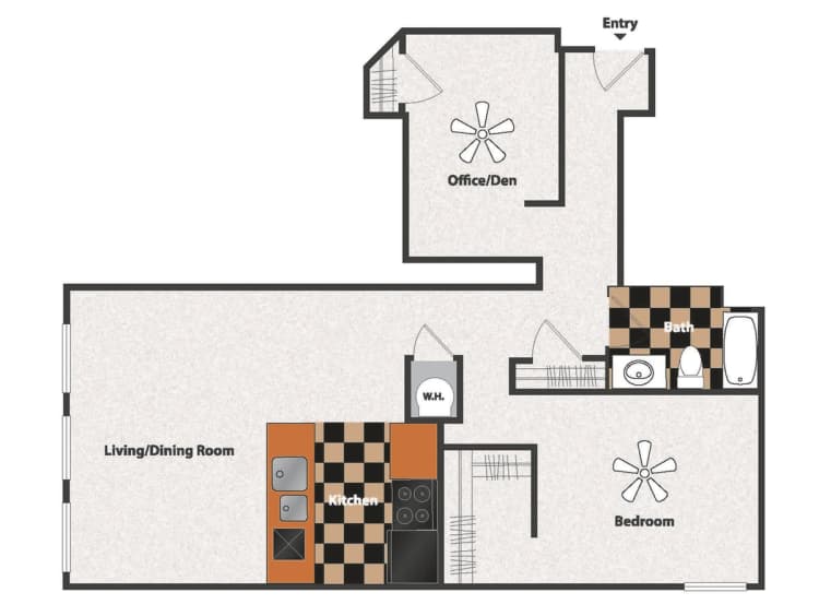 undefined apartments for rent - image - East 8 Lofts floorplan