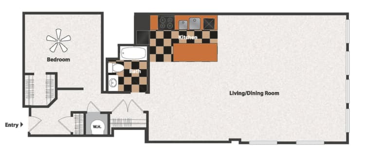 undefined apartments for rent - image - East 8 Lofts floorplan