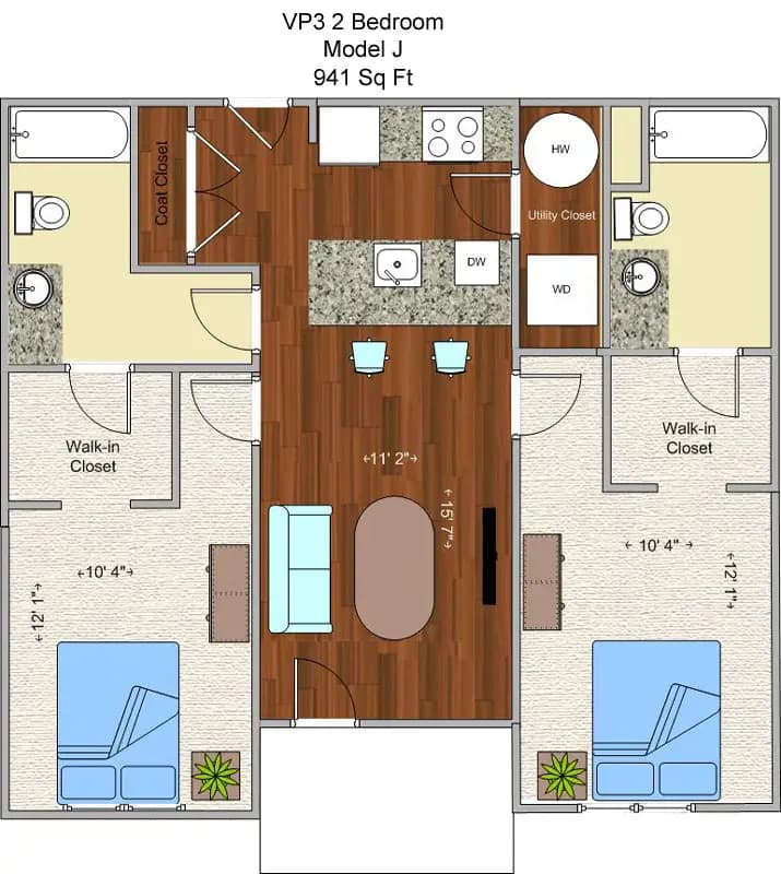 undefined apartments for rent - image - VP3- 2BR Model J floor plan.jpg