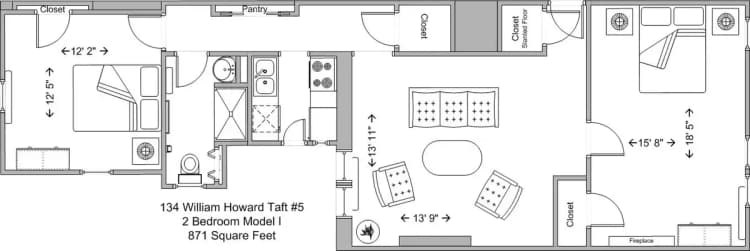 undefined apartments for rent - image - Model I Floorplan.jpg